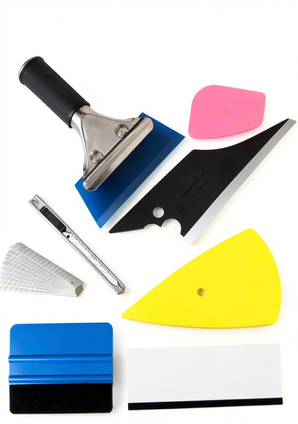 Car Window Tint Kit GISSVOGEEK 8 in 1-0